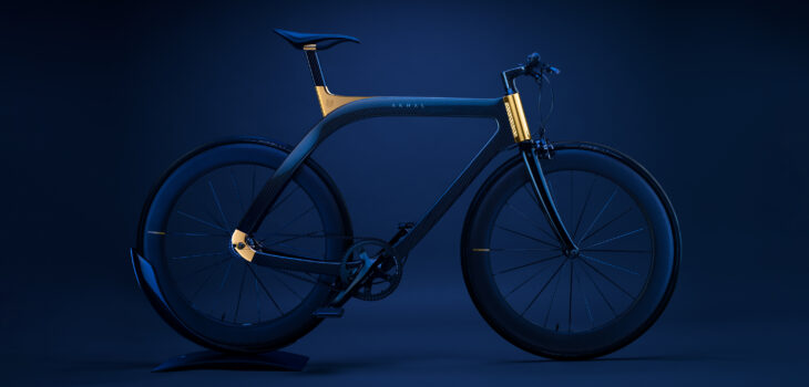 Akhal Sheen, una bici in fibra di carbonio e placcatura in oro 24K, firmata Extans