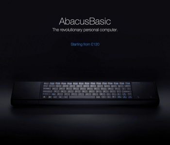 Pentaform ha lanciato "AbacusBasic" il suo primo computer all'interno di una tastiera