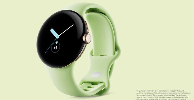 Google Pixel Watch è il primo smartwatch di Google